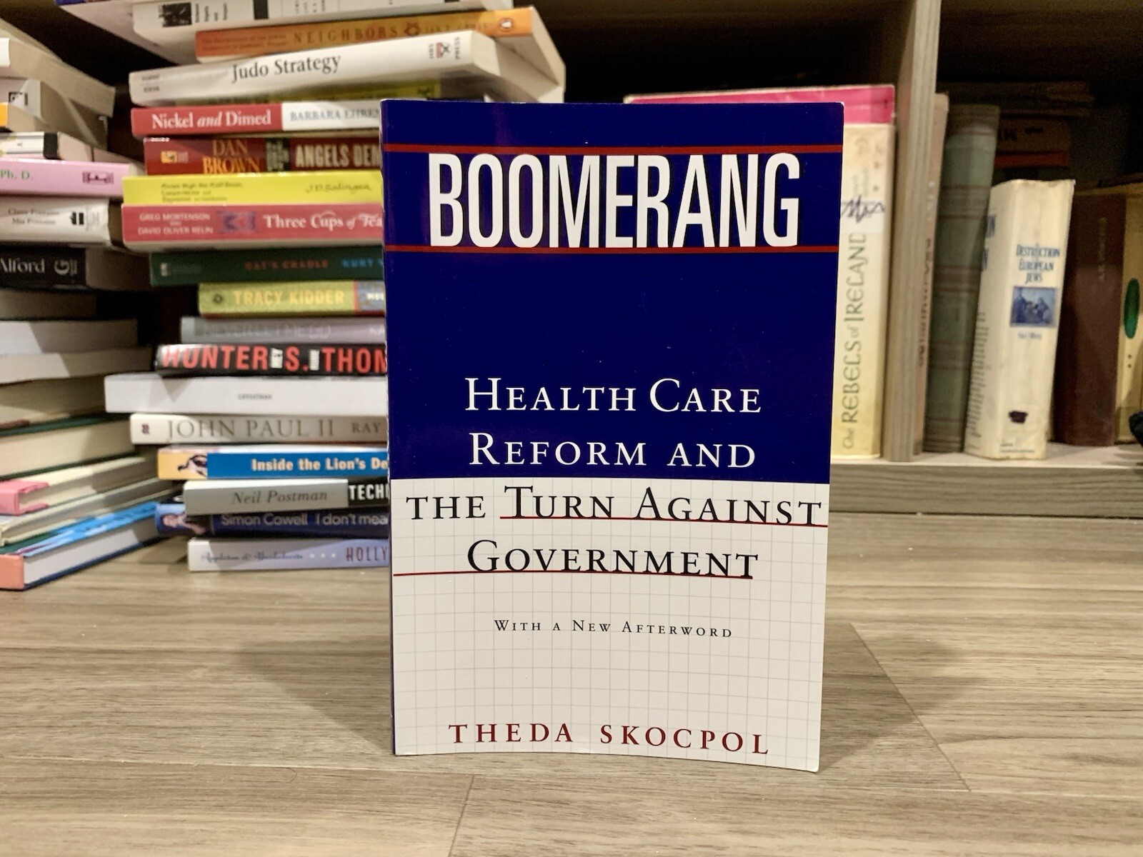 Boomerang: Health Care Reform and the Turn Against Government by Theda Skocpol