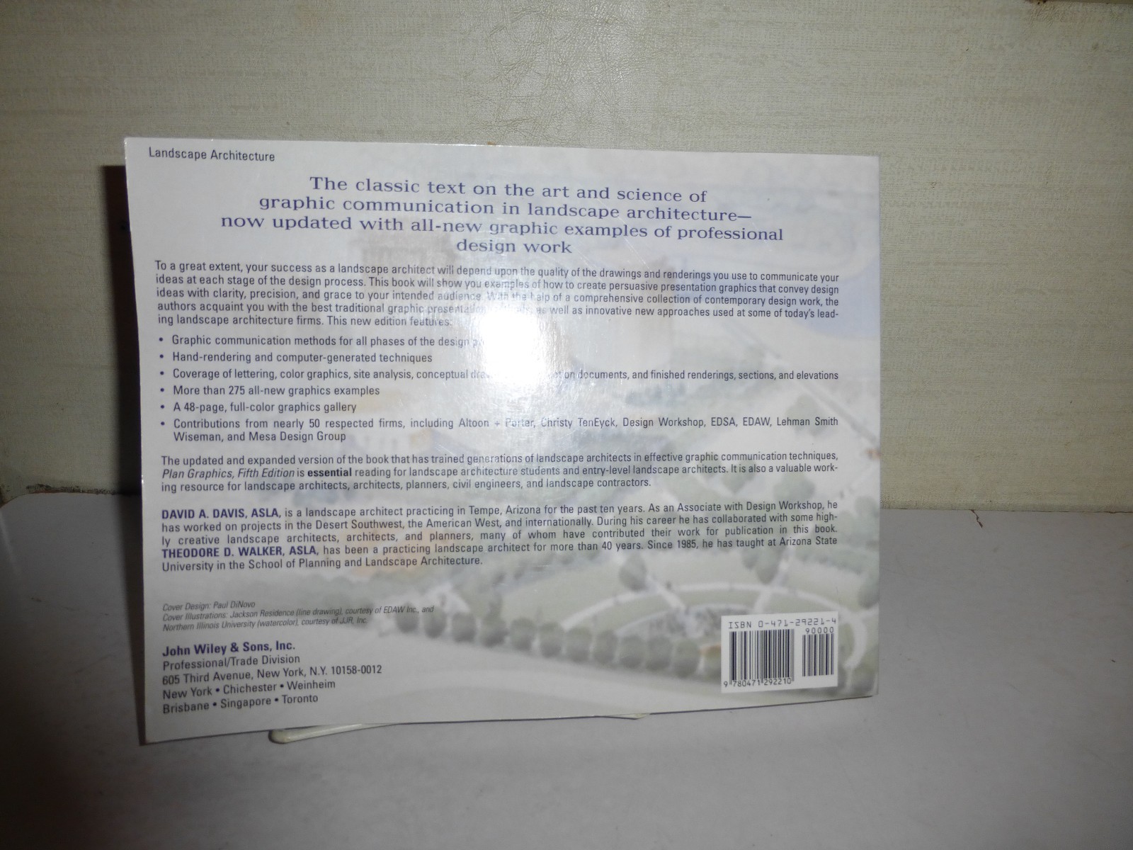 Plan Graphics by David A. Davis and Theodore D. Walker (1999, Paperback)..B348