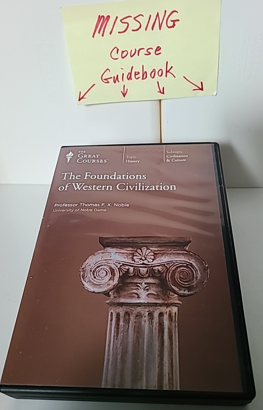 Great Courses complete sets [DVDs & Course Guidebooks] Various Topics OPENED