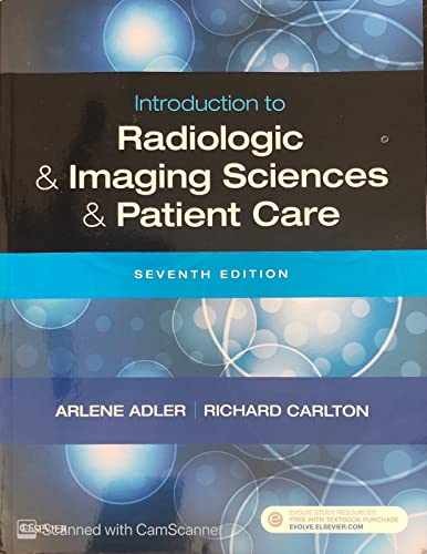 Introduction to Radiologic and – Paperback, by Adler MEd R.T.(R) – Acceptable w