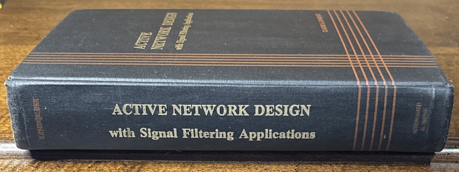 ACTIVE NETWORK DESIGN w/ Signal Filtering Applications By: Lindquist 1977 1st Ed