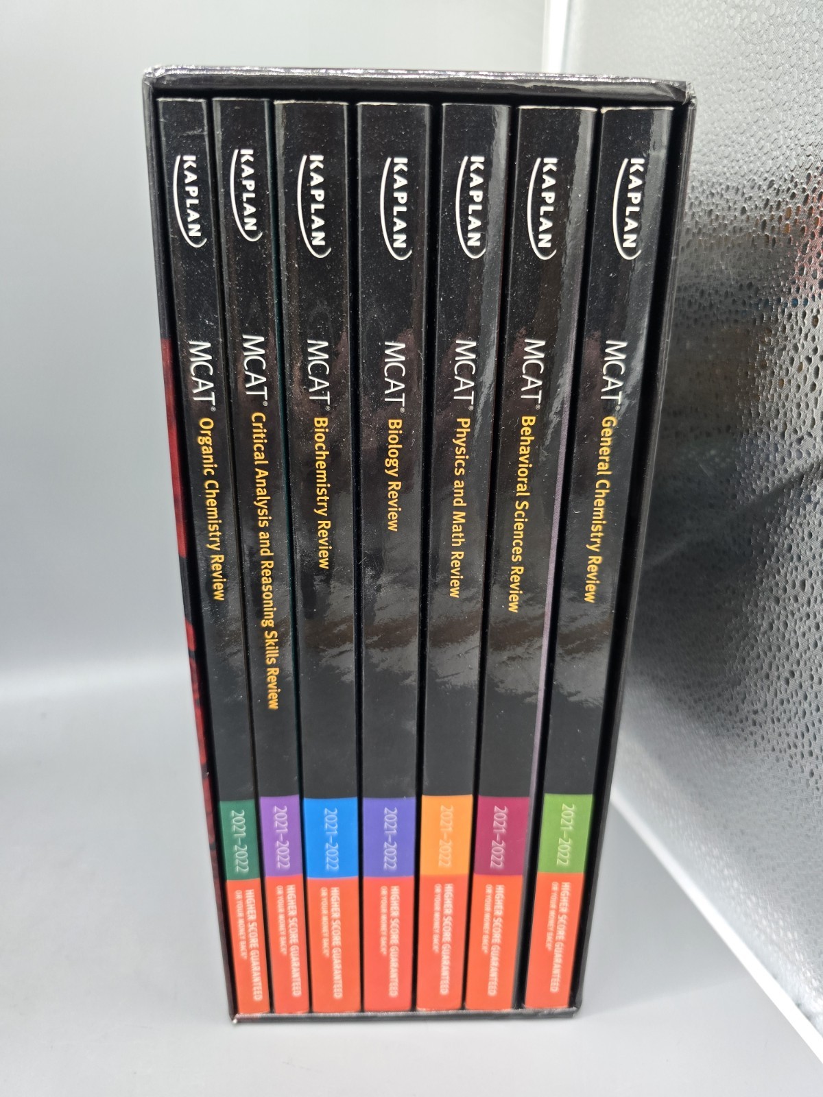 Kaplan Test Prep Ser.: MCAT Complete 7-Book Subject Review 2021-2022 Pre-Owned