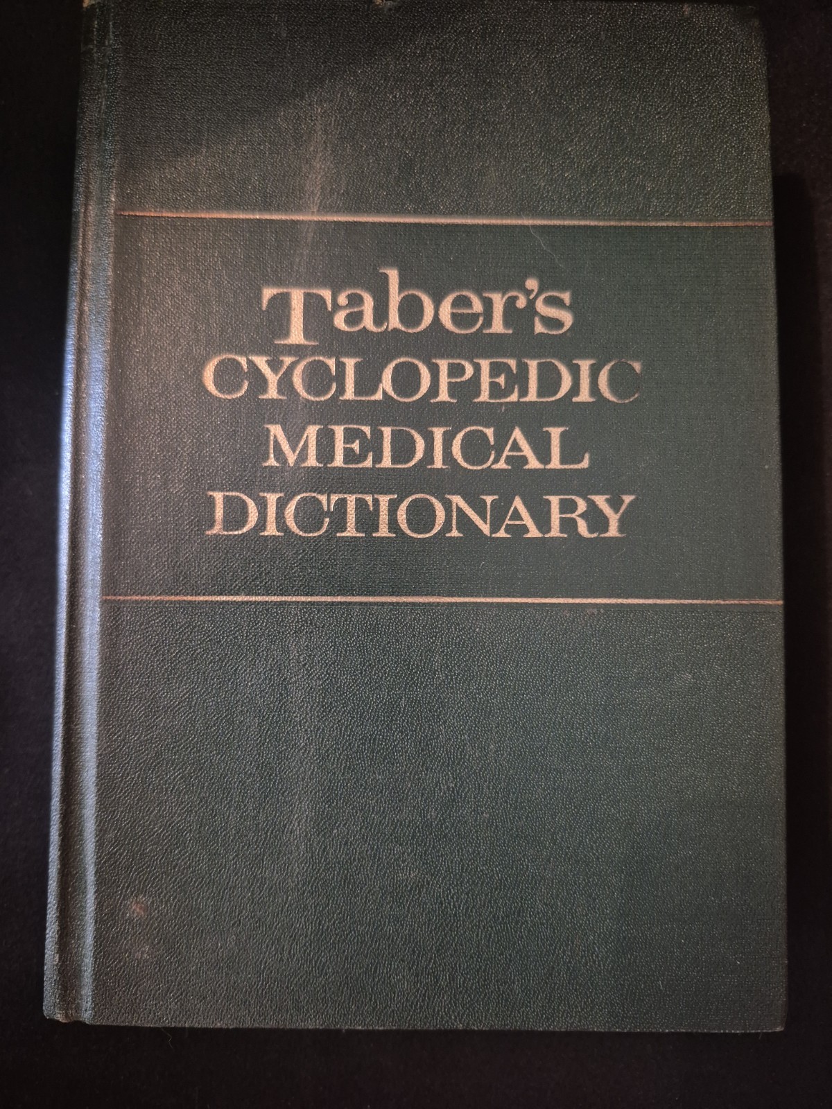 1968 Taber’s Cyclopedic Medical Dictionary – 10th Edition Hardcover –