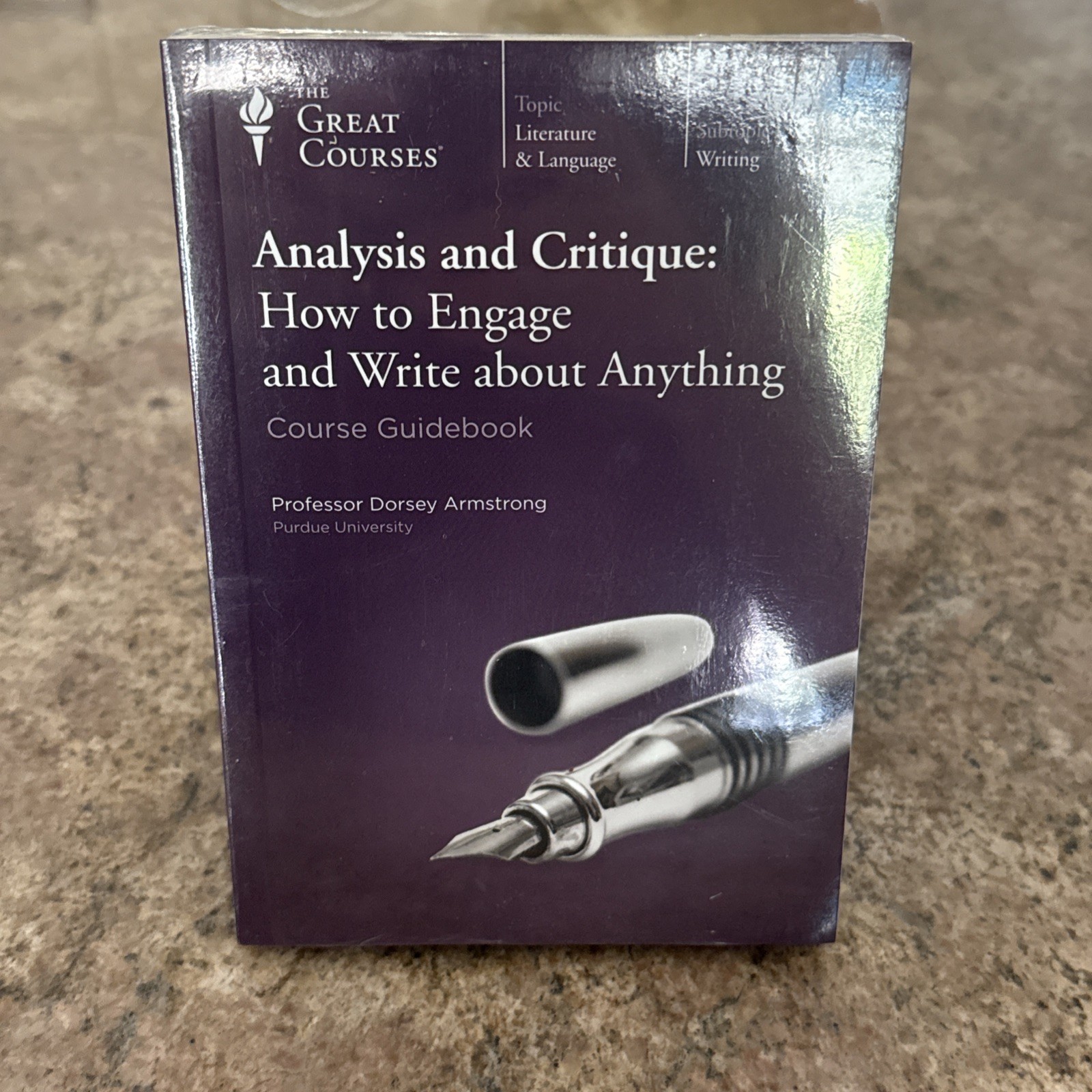 GREAT COURSES – Analysis and Critique- DVD & Guidebook New Sealed