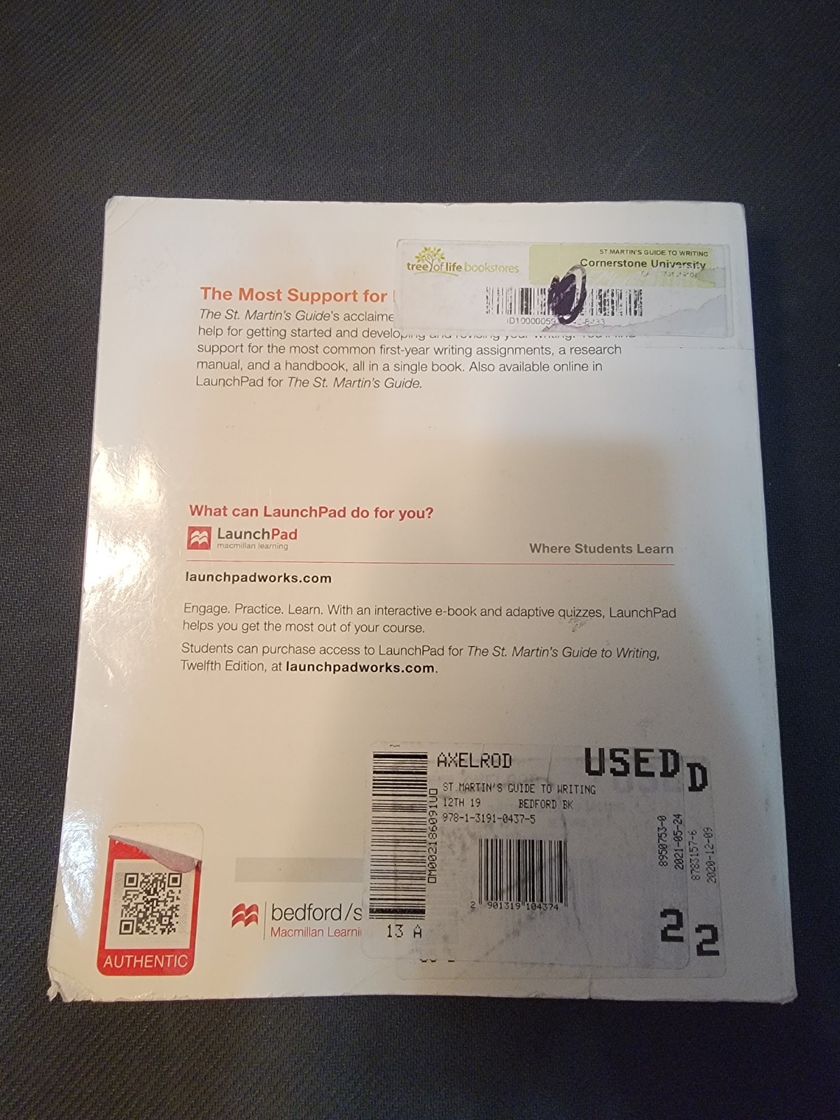 college textbooks used