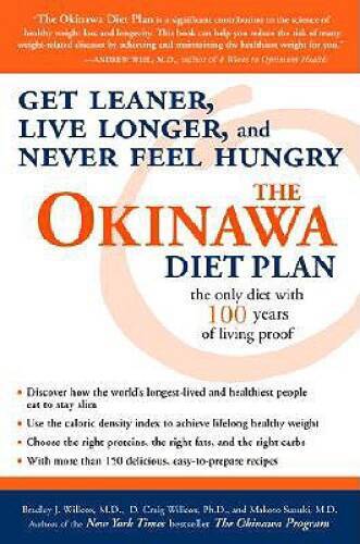 The Okinawa Diet Plan: Get Leaner, Live Longer, and Never – VERY GOOD