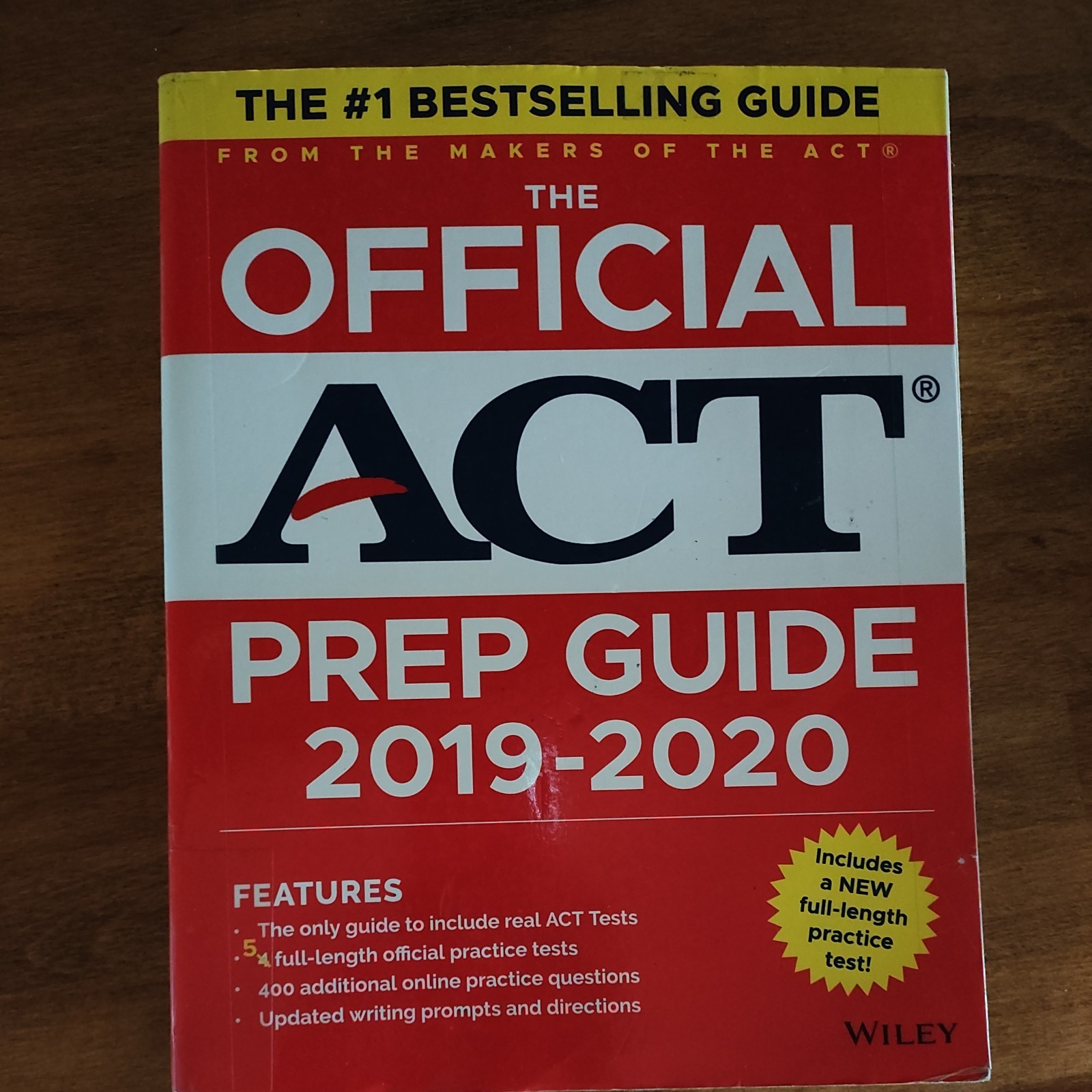 Official ACT Prep Guide 2019-2020, (Book + 5 Practice Tests + Bonus Online…