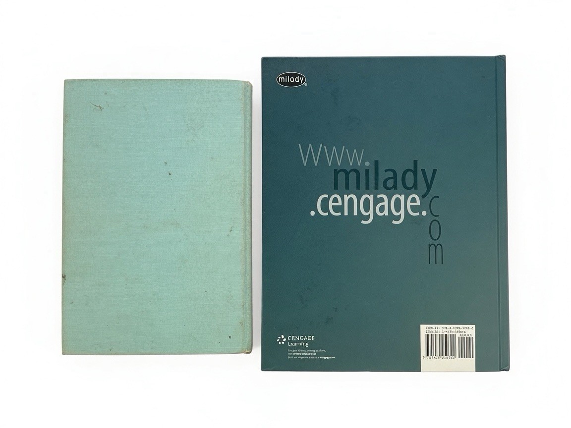 Milady Standard Cosmetology Textbooks Bundle – Vintage 1967 + Modern Edition