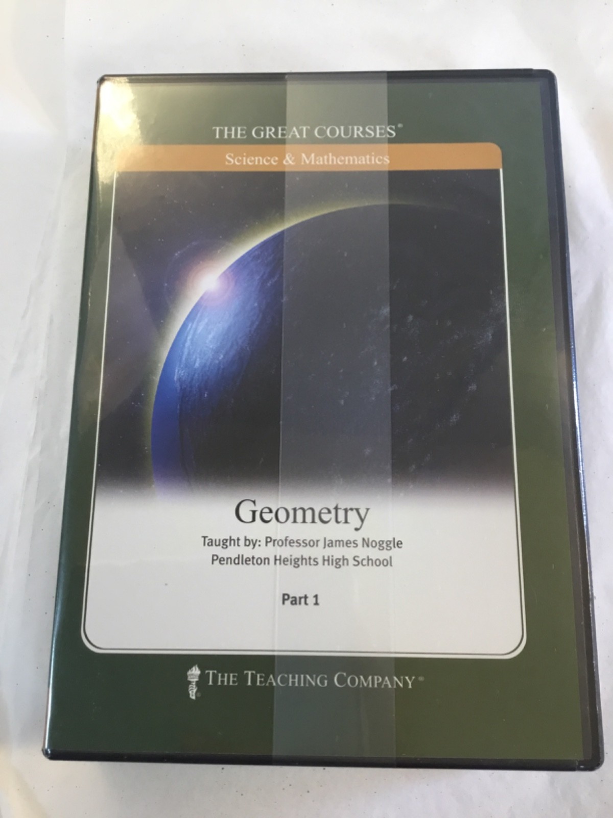 Great Courses Geometry SEALED set DVD’s and Workbook