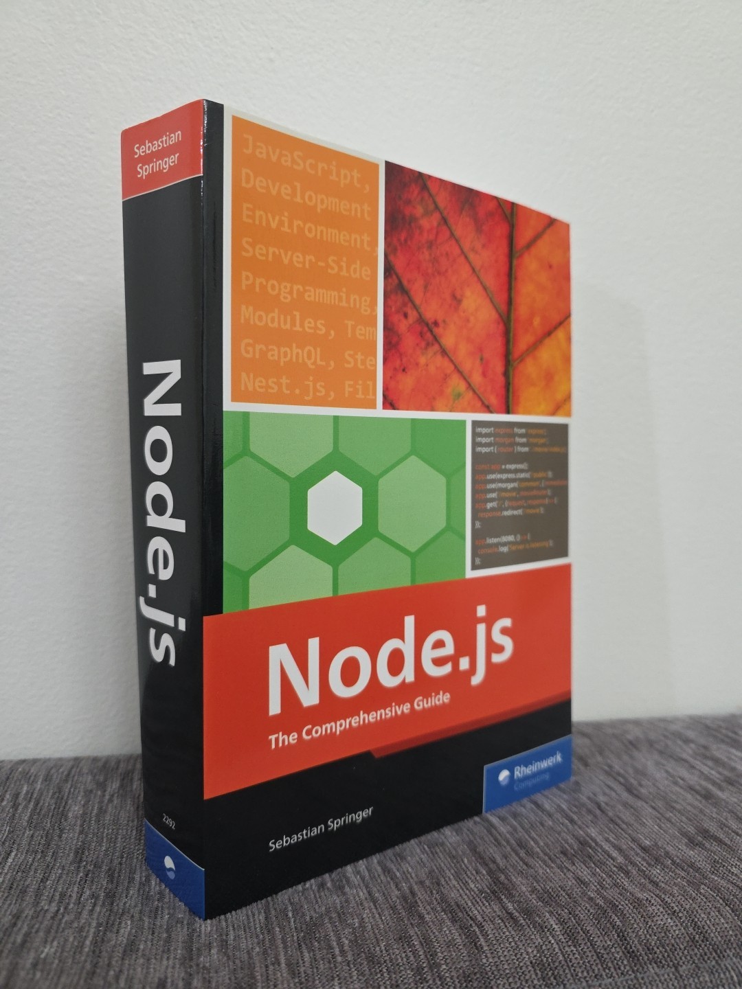 Node. JS the Comprehensive Guide by Sebastian Springer (2022,Trade Paperback)New