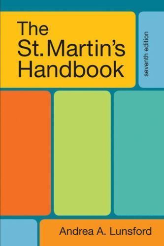 The St. Martin’s Handbook by Andrea A. Lunsford