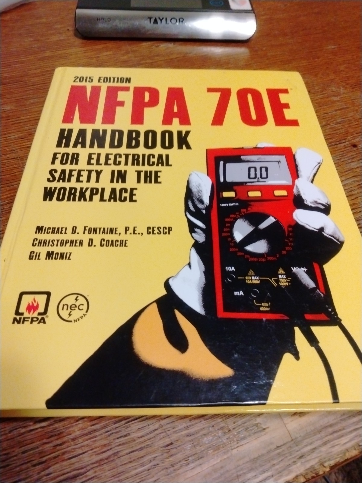 NFPA 70E Handbook for Electrical Safety 2015 Edition by Fontaine Hardcover