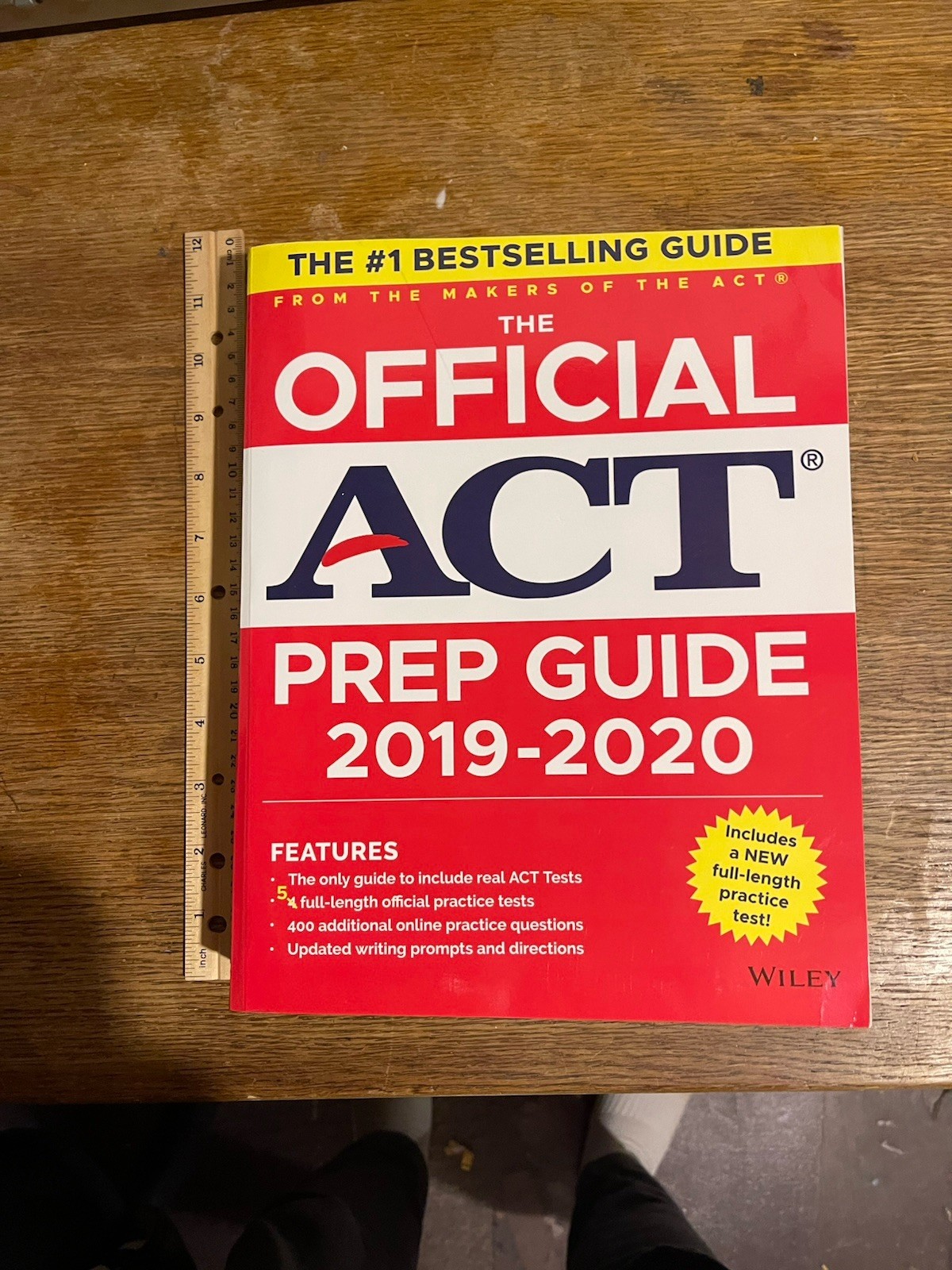 The Official ACT Prep Guide 2019-2020, (Book + 5 Practice Tests + Bonus Onli…